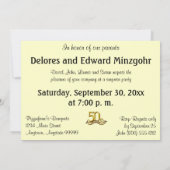 Invitations Golden (50e) Anniversary Party (Dos)