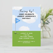 Invitations Golf (Debout devant)