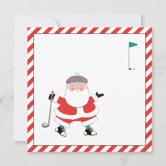 Invitations Golf Holiday (Devant)