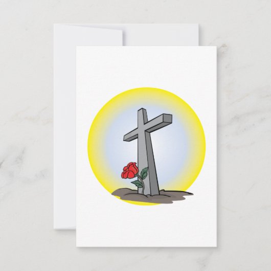 Invitations Grave Cross (Devant)