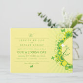 Invitations Green Medley 5x7 (Debout devant)