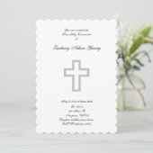 Invitations "Grey Cross" (Debout devant)