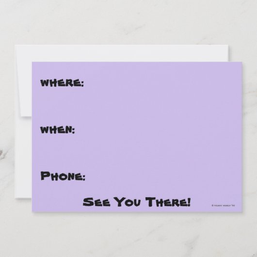 Invitations Grim Kilroy (Dos)