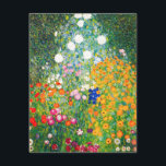 Invitations Gustav Klimt Flower Garden<br><div class="desc">Invitations Gustav Klimt Flower Garden. Peinture à l'huile sur toile de 1907. Achevé durant sa phase d’or, Flower Garden est l’une des peintures paysagères les plus célèbres de Klimt. Les couleurs estivales éclatent dans cette oeuvre avec un beau mélange de fleurs orange, rouge, violet, bleu, rose et blanc. Un grand...</div>