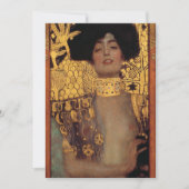 Invitations Gustav Klimt Judith (Devant)