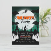 Invitations Halloween pour vos amis et votre famil (Debout devant)