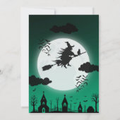 Invitations Halloween pour vos amis et votre famil (Dos)