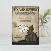 Invitations hantées à la House Party d'Halloween (Debout devant)