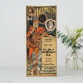 Invitations hantées de la fête d'Halloween (Debout devant)