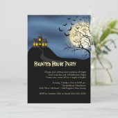 Invitations Haunted House Halloween Party (Debout devant)