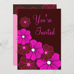 Invitations hawaïennes tropicales de partie d'été