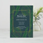 Invitations Hawaiian Luau (Debout devant)
