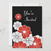 Invitations Hawaiian Retro (Devant)