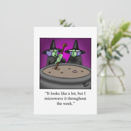 Invitations Hilarious Halloween Party (Debout devant)