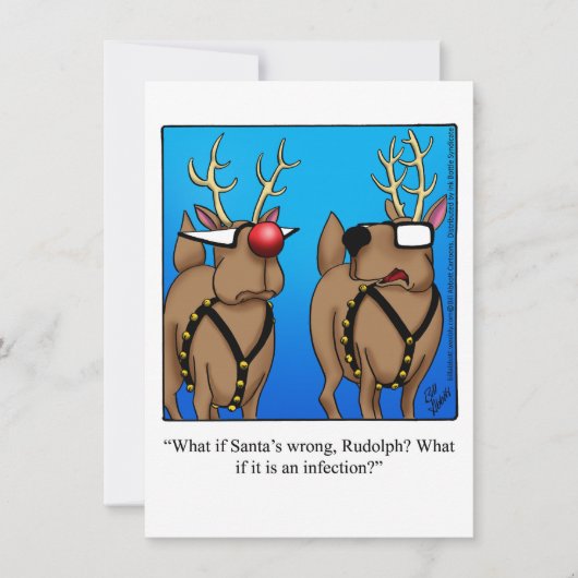 Invitations Hilarious Holiday Party (Devant)