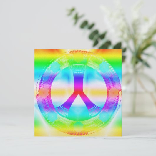 Invitations hippies de Paix- (Debout devant)