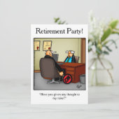 Invitations humoristiques du Parti de la retraite (Debout devant)