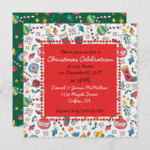 Invitations Imprimantes De Noël