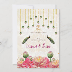 Invitations indiennes & invitation de mariage hind