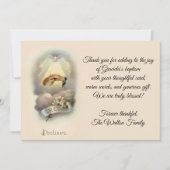 Invitations infantiles catholiques traditionnelles (Devant)