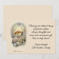 Invitations infantiles catholiques traditionnelles