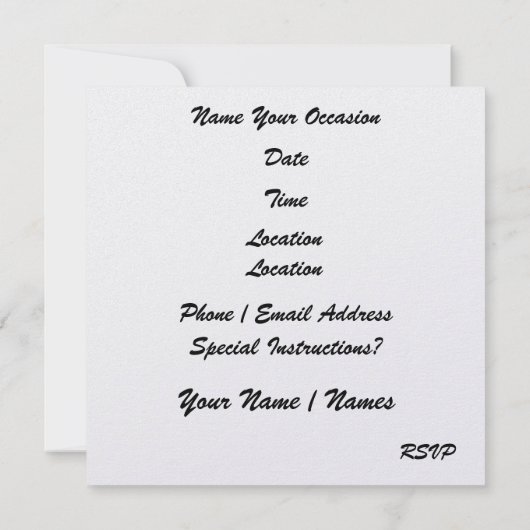 Invitations irrésistibles - SRF (Dos)