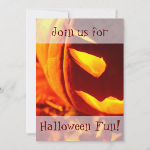 Invitations Jack o' Lantern Halloween