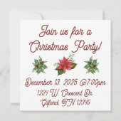 Invitations - Jésus est la raison (Dos)