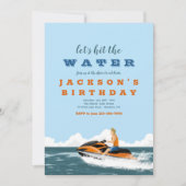 Invitations Jet Ski (Devant)