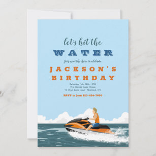 Invitations Faire Part Cartes Ski Jet Zazzle Be Invitations Faire Part Cartes Ski Jet Zazzle Be