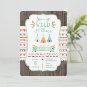 Invitations jeunes, sauvages, et trois de garçon (Debout devant)