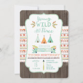 Invitations jeunes, sauvages, et trois de garçon (Devant)