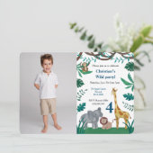 Invitations jungle (Debout devant)