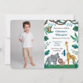 Invitations jungle (Devant)