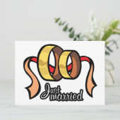 Invitations juste mariées (Debout devant)