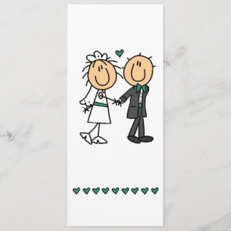 Invitations juste mariées