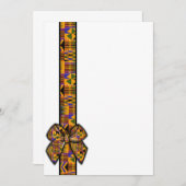 Invitations Kente (Devant / Derrière)