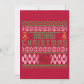 Invitations laides de vacances de partie de (Dos)