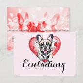 Invitations Laisse (Devant / Derrière)