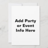 INVITATIONS - Le CAT WorCHESHIRE (Dos)