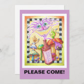 INVITATIONS - Le CAT WorCHESHIRE (Devant / Derrière)