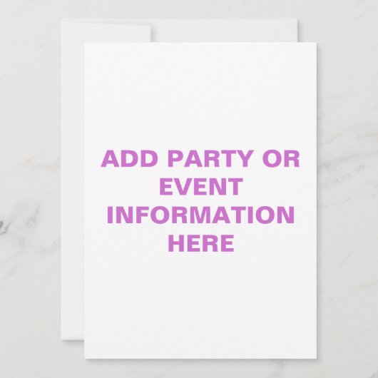 INVITATIONS - LE PLATEAU MAD (Dos)