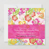 Invitations Leis/Luau/hibiscusWedding (Dos)