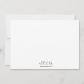 Invitations les épousant du paon -1 (Dos)