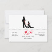 Invitations Ligne (Dos)