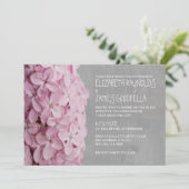 Invitations lilas de mariage (Debout devant)