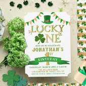 Invitations Lucky One 1er anniversaire
