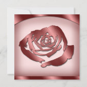 Invitations Luscious Rose Bridal Douche (Dos)