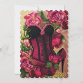 Invitations magnifiques Lingerie Douche (Devant)