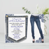 Invitations maigres de partie de (Debout devant)